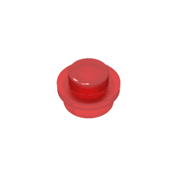 GDS-615 - Plate Round 1 x 1 with Solid Stud