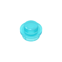 GDS-615 - Plate Round 1 x 1 with Solid Stud