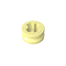 GDS-616 - Technic Bush 1/2 Smooth with Axle Hole Reduced