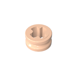 GDS-616 - Technic Bush 1/2 Smooth with Axle Hole Reduced