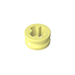 GDS-616 - Technic Bush 1/2 Smooth with Axle Hole Reduced