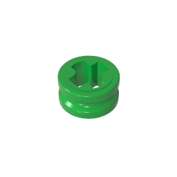 GDS-616 - Technic Bush 1/2 Smooth with Axle Hole Reduced