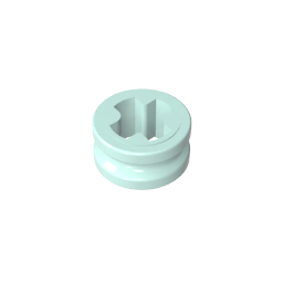 GDS-616 - Technic Bush 1/2 Smooth with Axle Hole Reduced