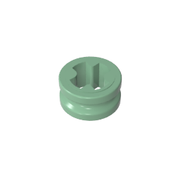 GDS-616 - Technic Bush 1/2 Smooth with Axle Hole Reduced