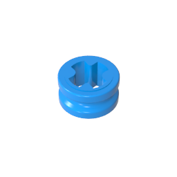 GDS-616 - Technic Bush 1/2 Smooth with Axle Hole Reduced