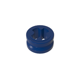 GDS-616 - Technic Bush 1/2 Smooth with Axle Hole Reduced