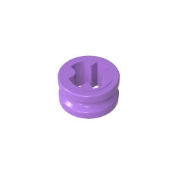 GDS-616 - Technic Bush 1/2 Smooth with Axle Hole Reduced