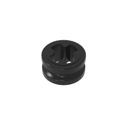 GDS-616 - Technic Bush 1/2 Smooth with Axle Hole Reduced