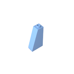 GDS-619 - Slope 75 Degrees 2 x 1 x 3 with Open Stud
