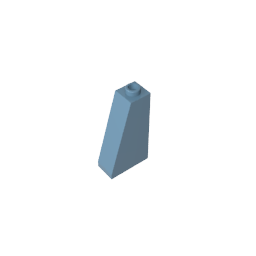 GDS-619 - Slope 75 Degrees 2 x 1 x 3 with Open Stud