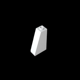 GDS-619 - Slope 75 Degrees 2 x 1 x 3 with Open Stud