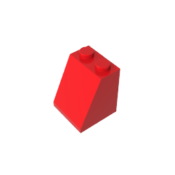 GDS-620 - Slope 65 Degrees 2 x 2 x 2 with Bottom Tube