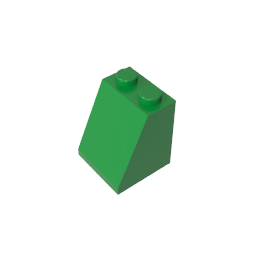 GDS-620 - Slope 65 Degrees 2 x 2 x 2 with Bottom Tube