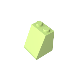 GDS-620 - Slope 65 Degrees 2 x 2 x 2 with Bottom Tube