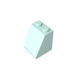 GDS-620 - Slope 65 Degrees 2 x 2 x 2 with Bottom Tube