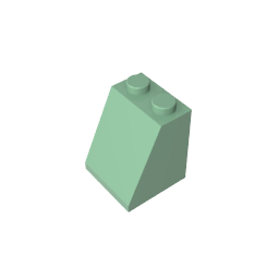 GDS-620 - Slope 65 Degrees 2 x 2 x 2 with Bottom Tube