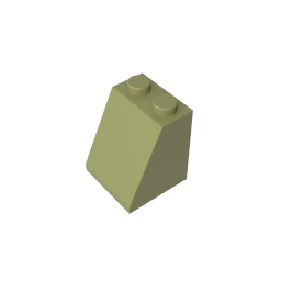 GDS-620 - Slope 65 Degrees 2 x 2 x 2 with Bottom Tube