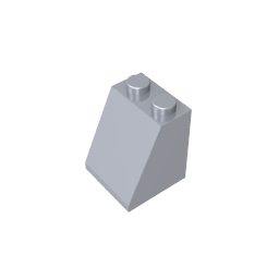 GDS-620 - Slope 65 Degrees 2 x 2 x 2 with Bottom Tube