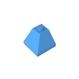 GDS-621 - Slope 45 Degrees 2 x 2 Double Convex
