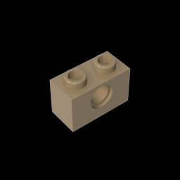 GDS-623 - Technic Brick 1 x 2 [1 Hole]