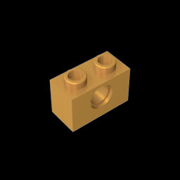 GDS-623 - Technic Brick 1 x 2 [1 Hole]