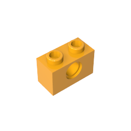 GDS-623 - Technic Brick 1 x 2 [1 Hole]