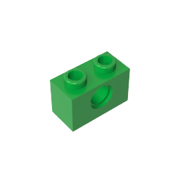GDS-623 - Technic Brick 1 x 2 [1 Hole]