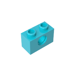 GDS-623 - Technic Brick 1 x 2 [1 Hole]