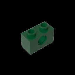 GDS-623 - Technic Brick 1 x 2 [1 Hole]