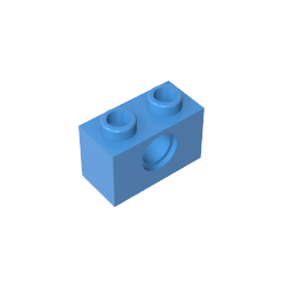 GDS-623 - Technic Brick 1 x 2 [1 Hole]