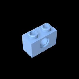 GDS-623 - Technic Brick 1 x 2 [1 Hole]