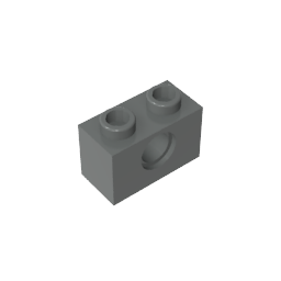 GDS-623 - Technic Brick 1 x 2 [1 Hole]