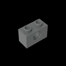 GDS-623 - Technic Brick 1 x 2 [1 Hole]
