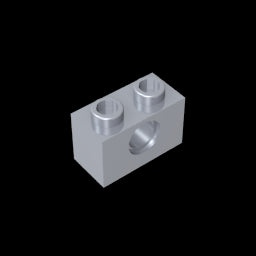 GDS-623 - Technic Brick 1 x 2 [1 Hole]