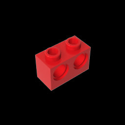GDS-624 - Technic Brick 1 x 2 [2 Holes]