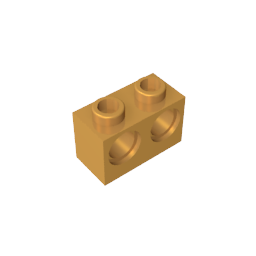GDS-624 - Technic Brick 1 x 2 [2 Holes]