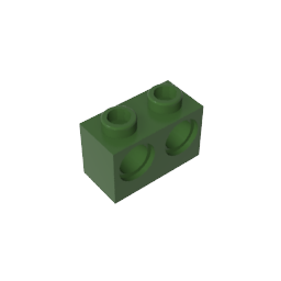 GDS-624 - Technic Brick 1 x 2 [2 Holes]