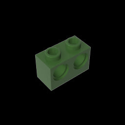 GDS-624 - Technic Brick 1 x 2 [2 Holes]