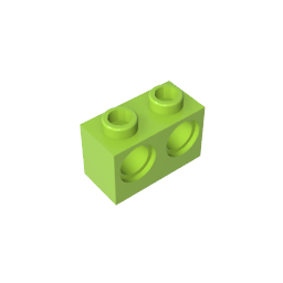 GDS-624 - Technic Brick 1 x 2 [2 Holes]