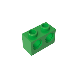 GDS-624 - Technic Brick 1 x 2 [2 Holes]