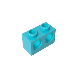 GDS-624 - Technic Brick 1 x 2 [2 Holes]