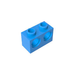 GDS-624 - Technic Brick 1 x 2 [2 Holes]