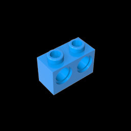 GDS-624 - Technic Brick 1 x 2 [2 Holes]