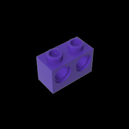 GDS-624 - Technic Brick 1 x 2 [2 Holes]