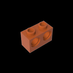 GDS-624 - Technic Brick 1 x 2 [2 Holes]