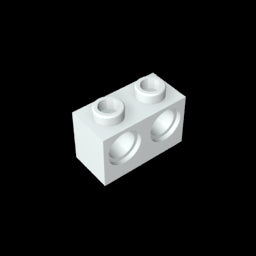 GDS-624 - Technic Brick 1 x 2 [2 Holes]