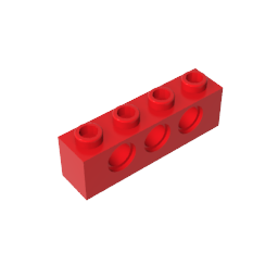 GDS-625 - Technic Brick 1 x 4 [3 Holes]