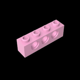 GDS-625 - Technic Brick 1 x 4 [3 Holes]