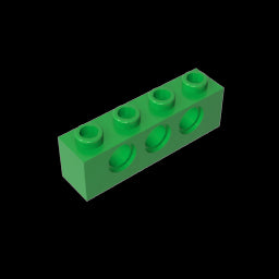 GDS-625 - Technic Brick 1 x 4 [3 Holes]