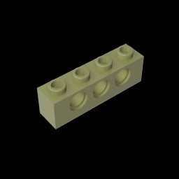 GDS-625 - Technic Brick 1 x 4 [3 Holes]